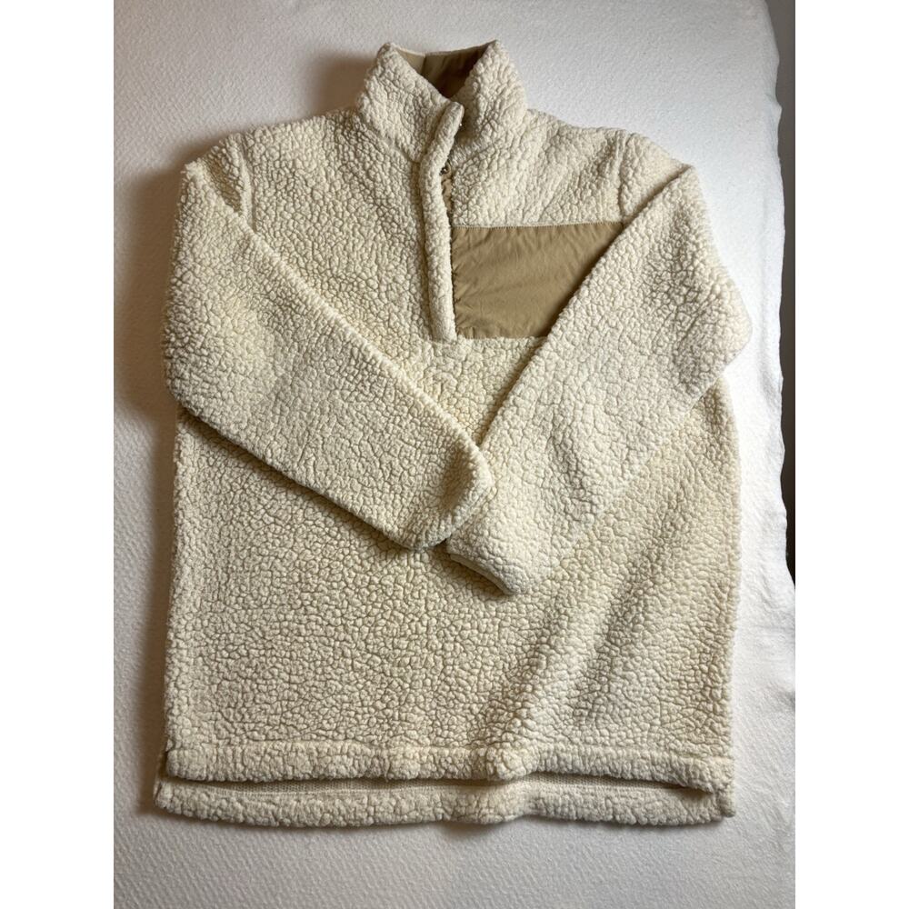 Top It off Cream Sherpa 2XL